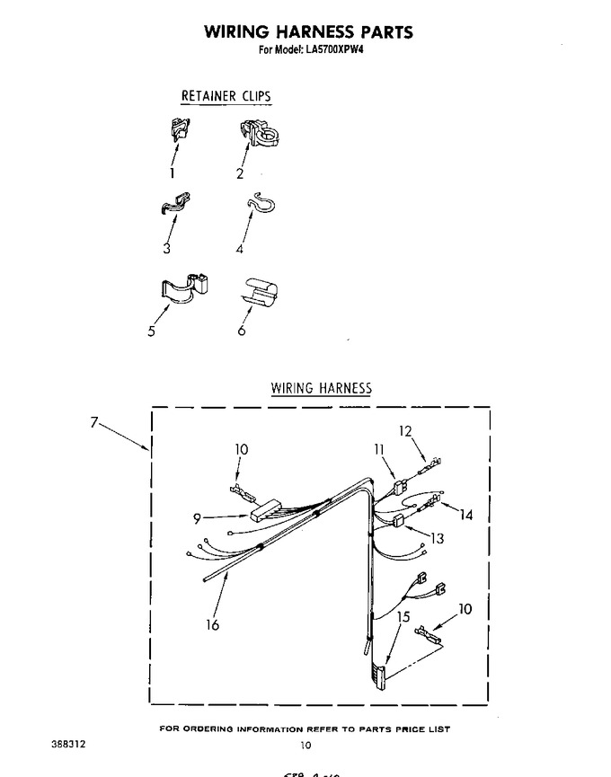 Diagram for LA5700XPW4