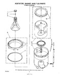 Diagram for 04 - Agitator, Basket And Tub