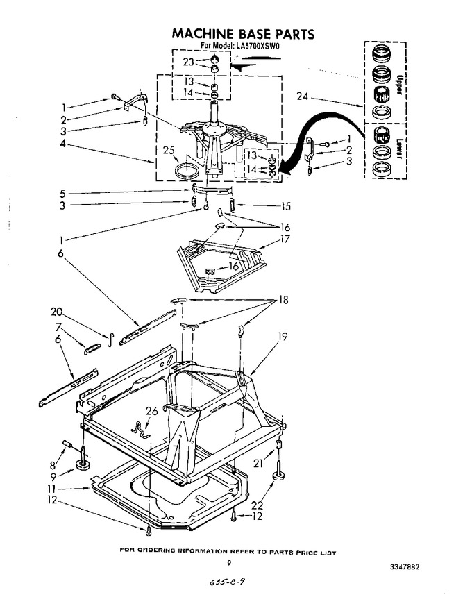 Diagram for LA5700XSW0