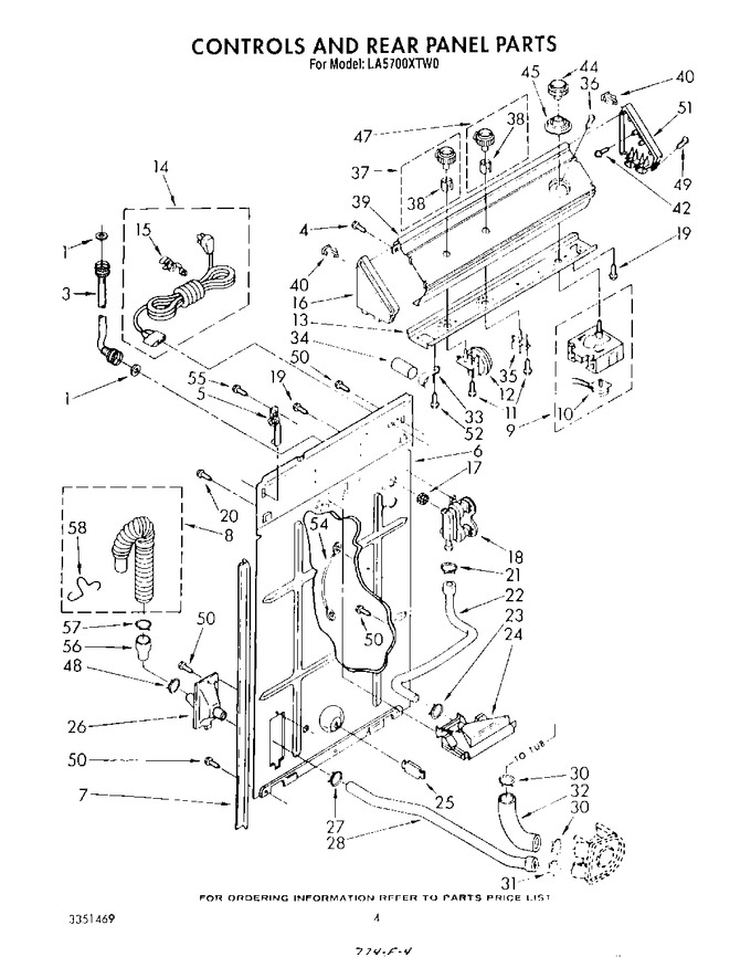 Diagram for LA5700XTW0