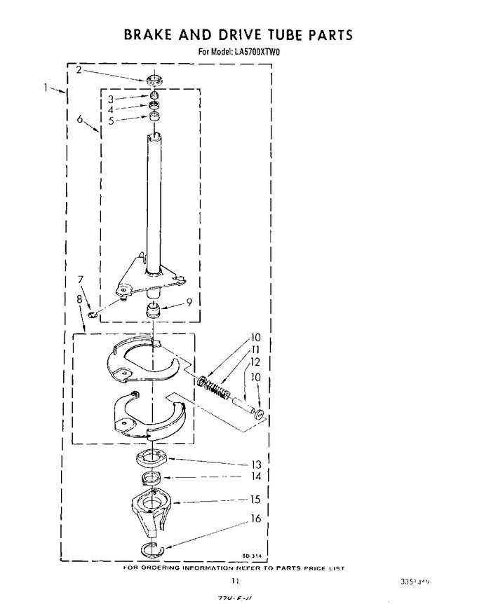 Diagram for LA5700XTW0