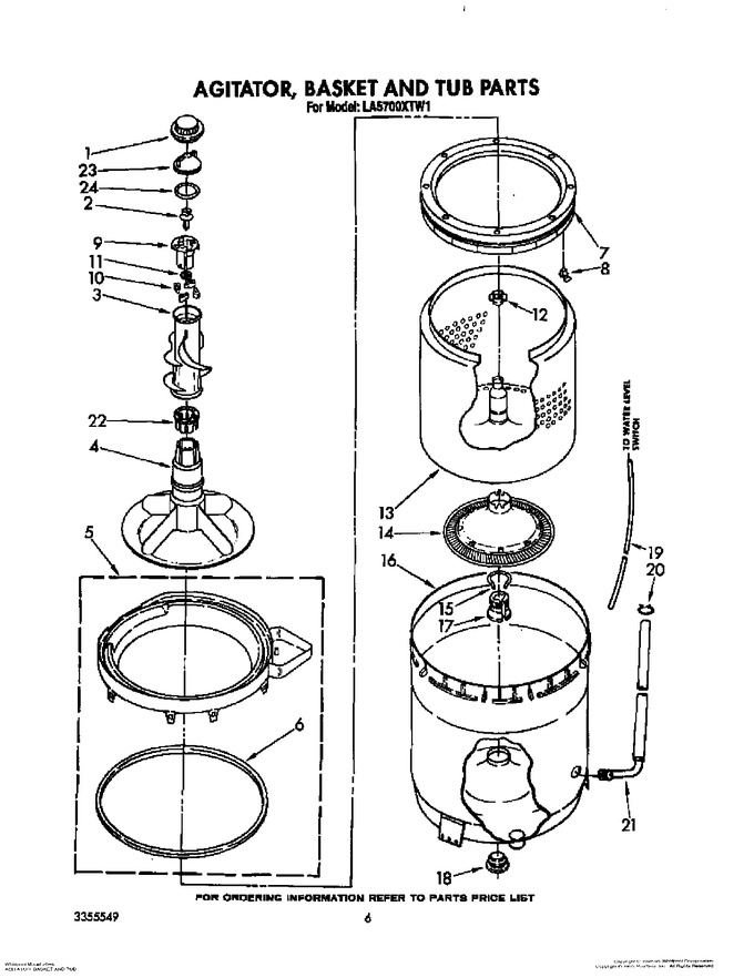 Diagram for LA5700XTM1