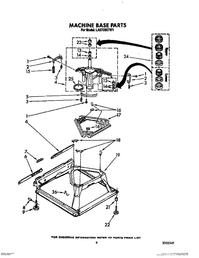 Diagram for LA5700XTM1