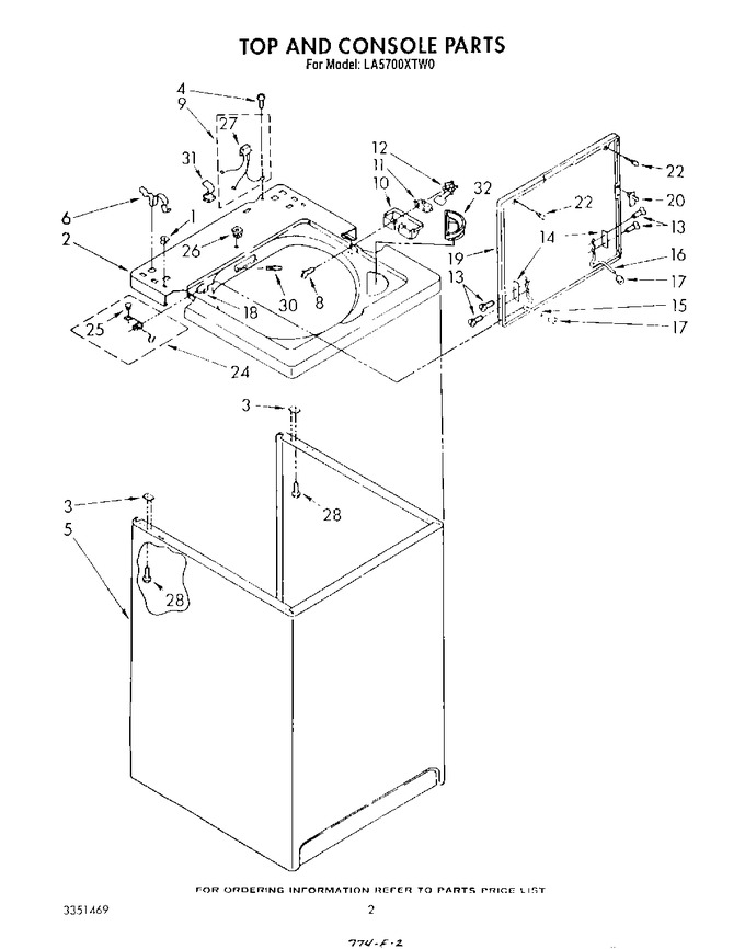 Diagram for LA5700XTN0