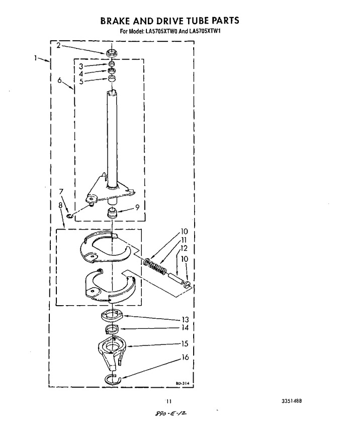 Diagram for LA5705XTF1