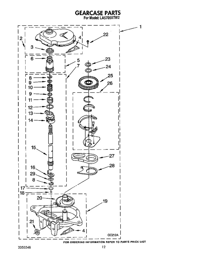 Diagram for LA5705XTG2