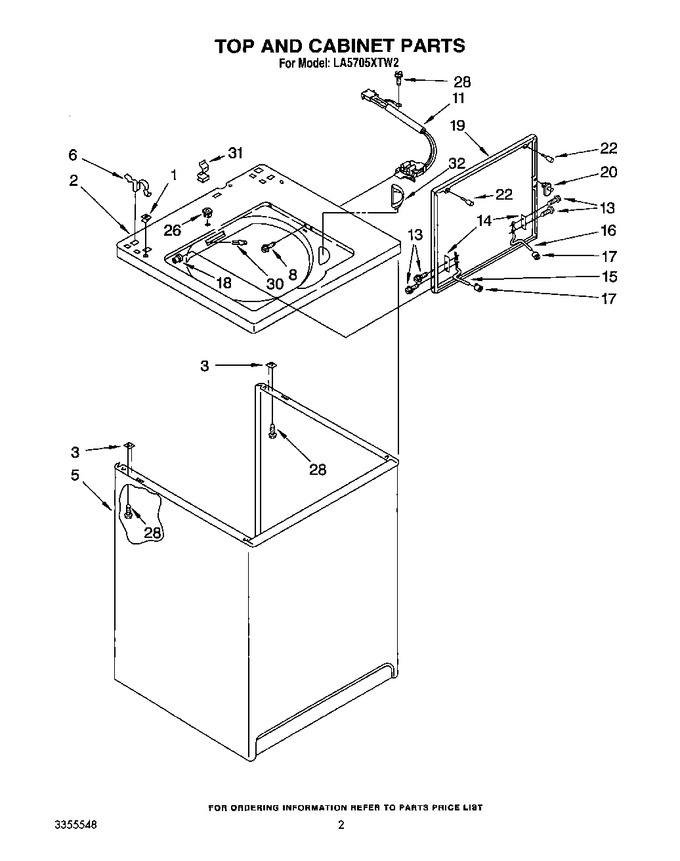 Diagram for LA5705XTF2