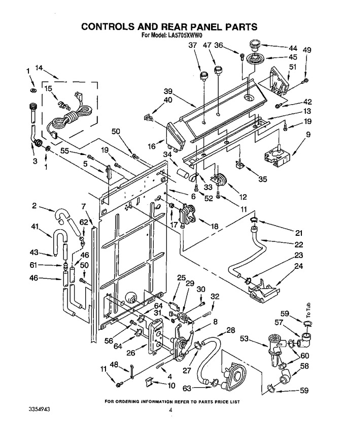 Diagram for LA5705XWM0