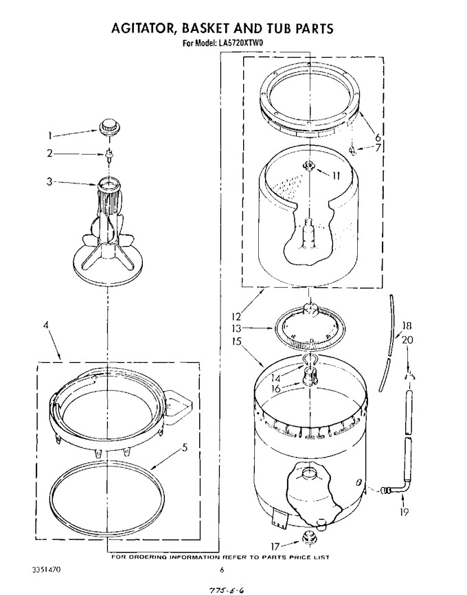 Diagram for LA5720XTW0