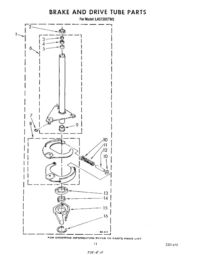 Diagram for LA5720XTW0