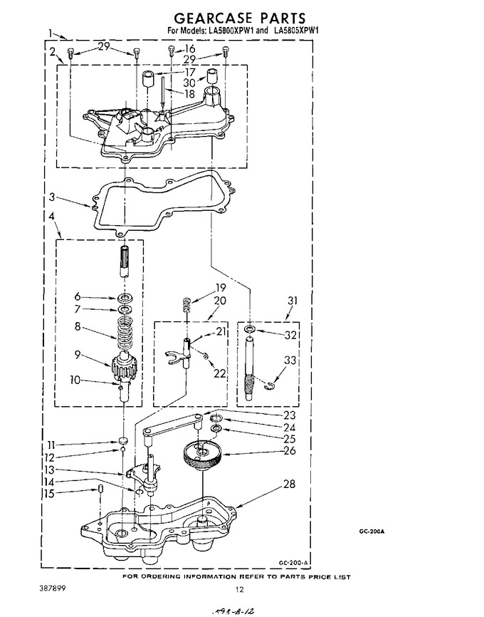 Diagram for LA5805XPW1