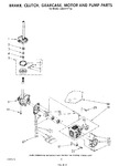 Diagram for 06 - Brake, Clutch, Gearcase, Motor And Pump