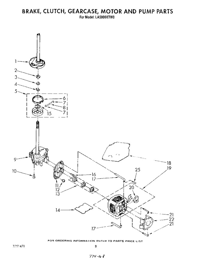 Diagram for LA5800XTN0