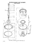 Diagram for 05 - Agitator, Basket And Tub