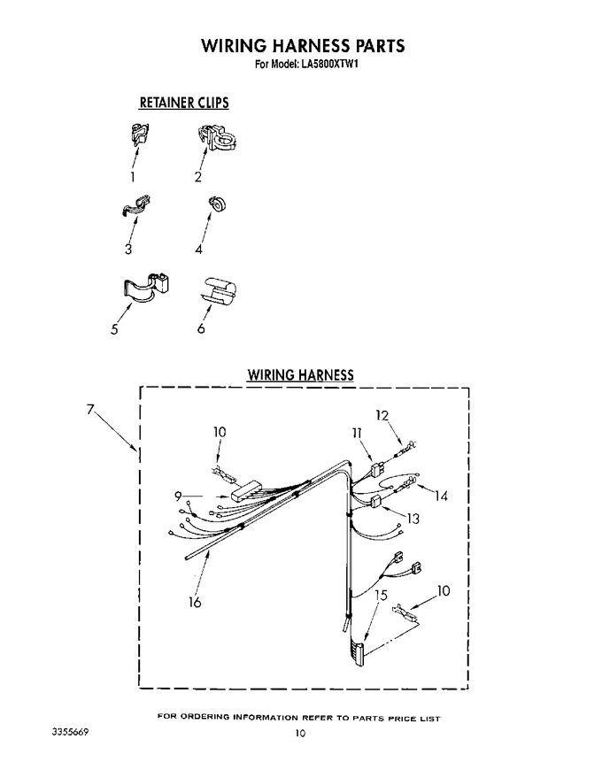 Diagram for LA5800XTN1