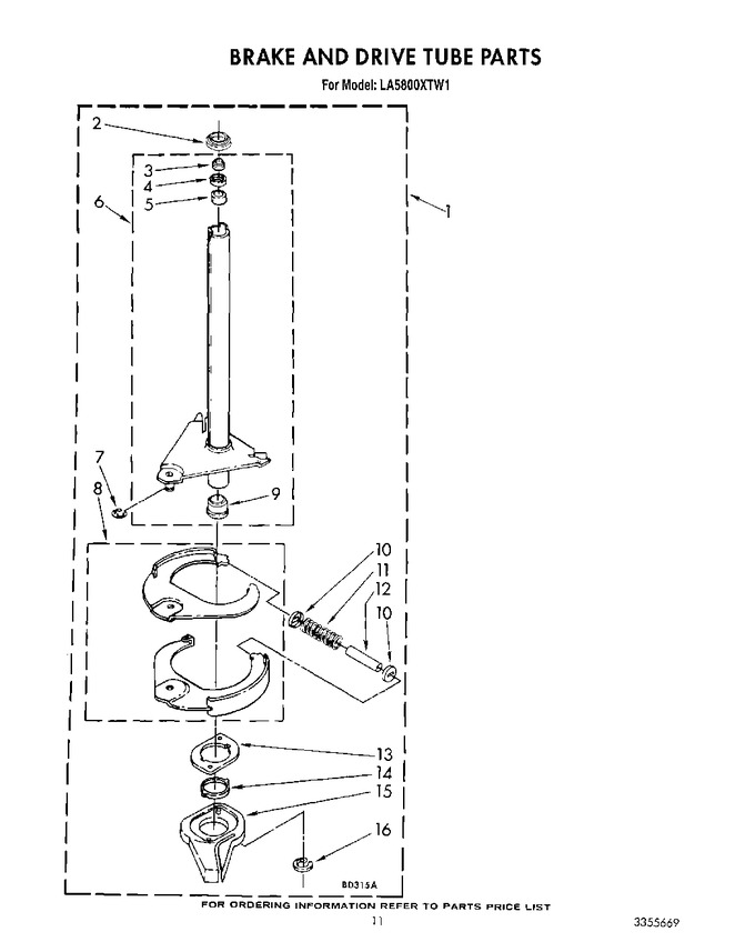 Diagram for LA5800XTM1