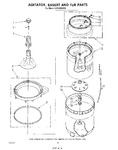 Diagram for 04 - Agitator, Basket And Tub