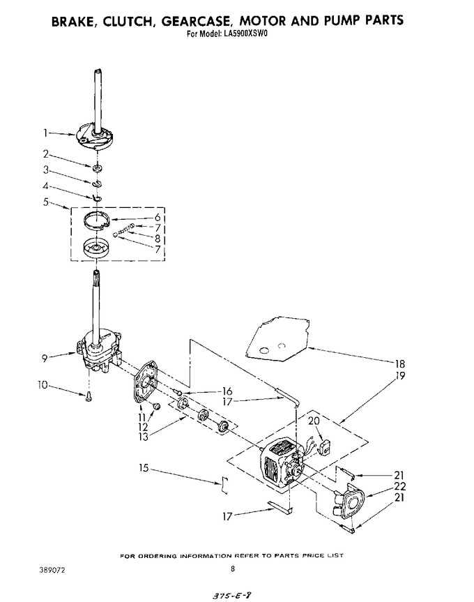 Diagram for LA5900XSW0