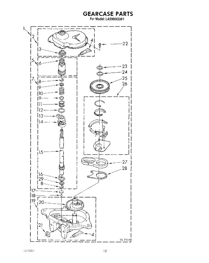 Diagram for LA5900XSW1