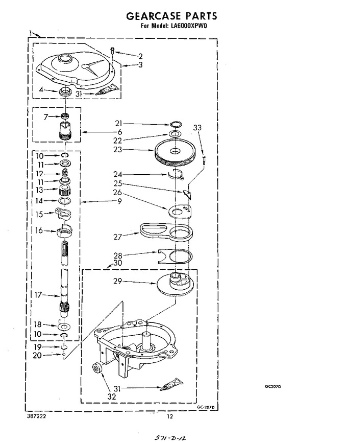 Diagram for LA6000XPW0