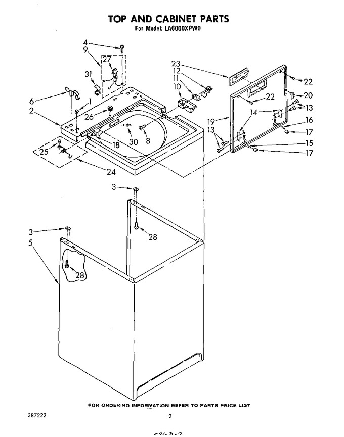 Diagram for LA6000XPW0