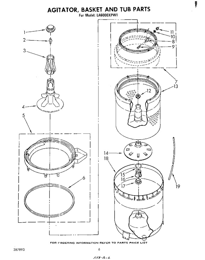 Diagram for LA6000XPW1