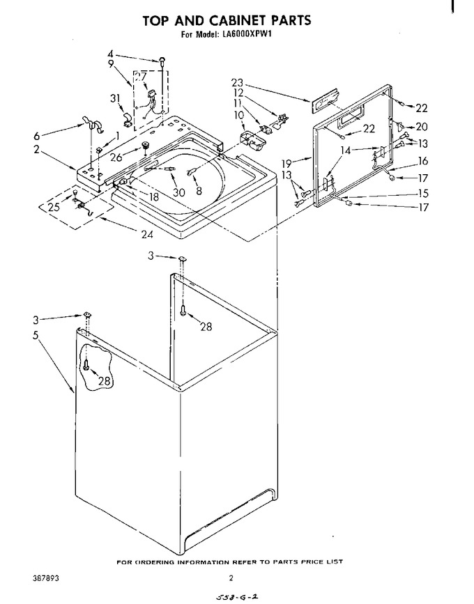 Diagram for LA6000XPW1