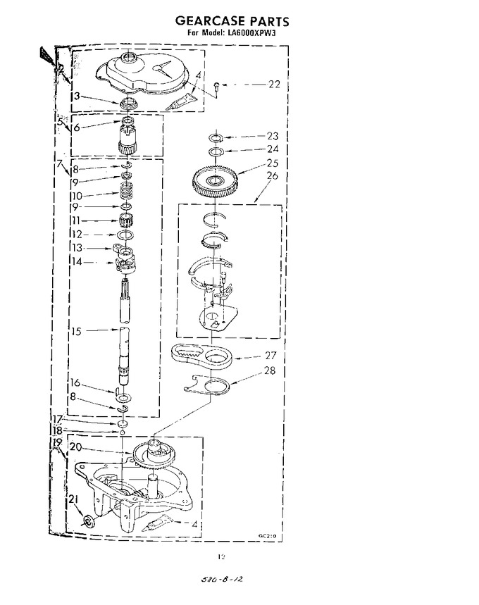 Diagram for LA6000XPW3