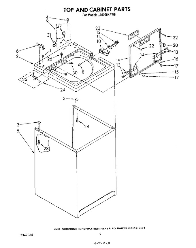 Diagram for LA6000XPW5