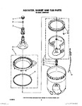 Diagram for 04 - Agitator, Basket And Tub