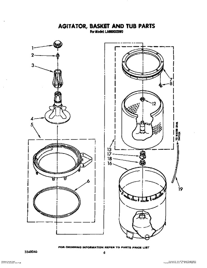 Diagram for LA6000XSW0