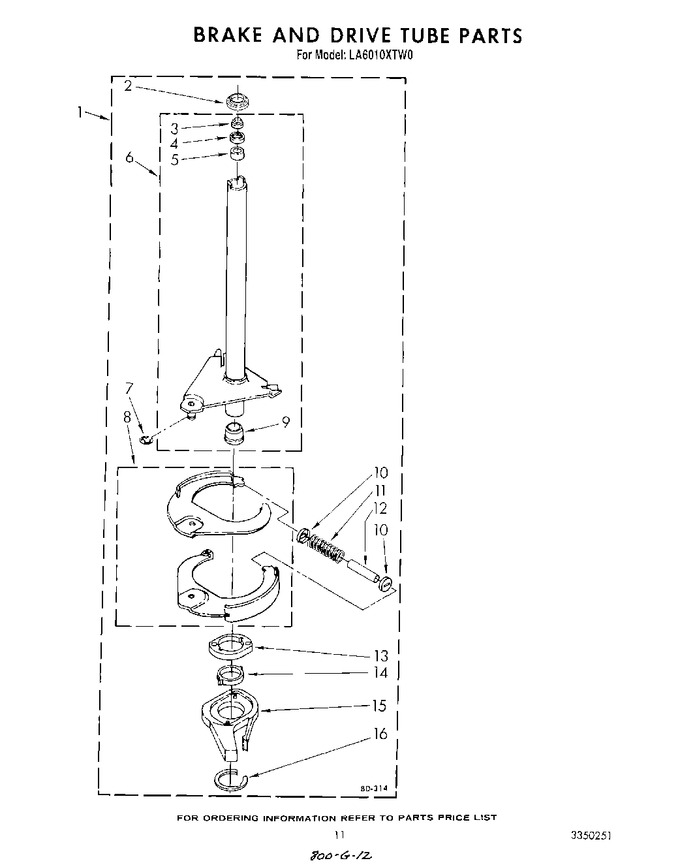 Diagram for LA6010XTG0