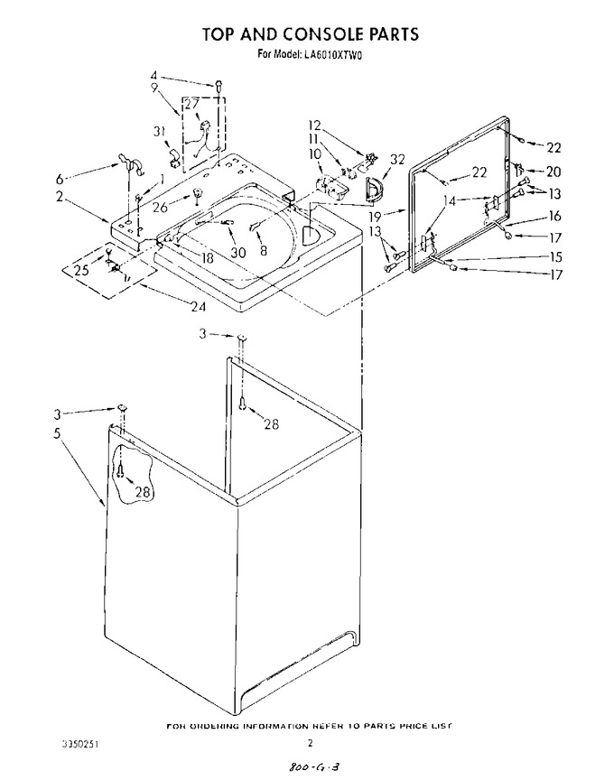 Diagram for LA6010XTG0