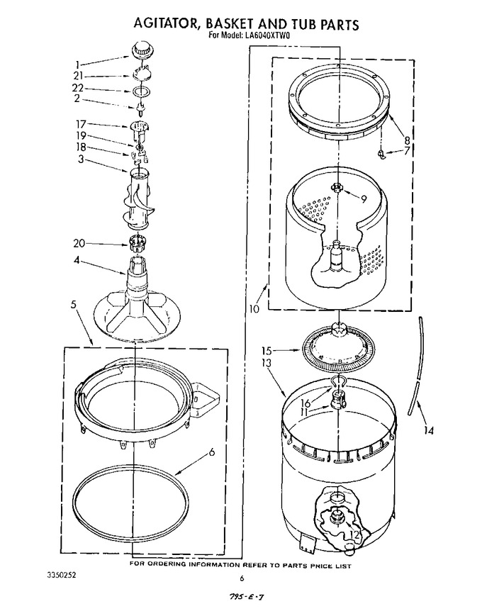 Diagram for LA6040XTG0