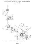 Diagram for 06 - Brake, Clutch, Gearcase, Motor And Pump