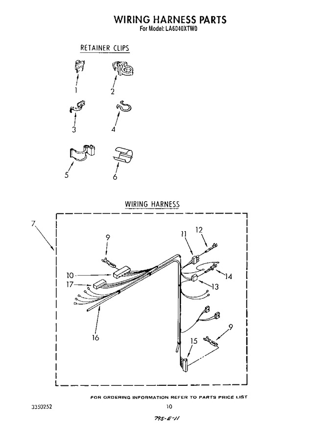 Diagram for LA6040XTG0