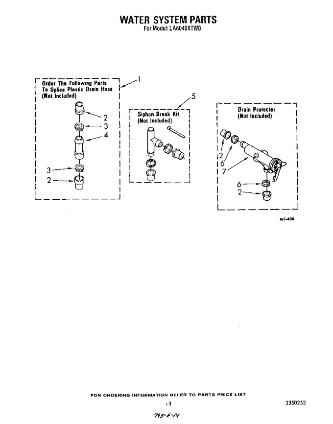 Diagram for LA6040XTN0