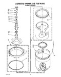 Diagram for 05 - Agitator, Basket And Tub