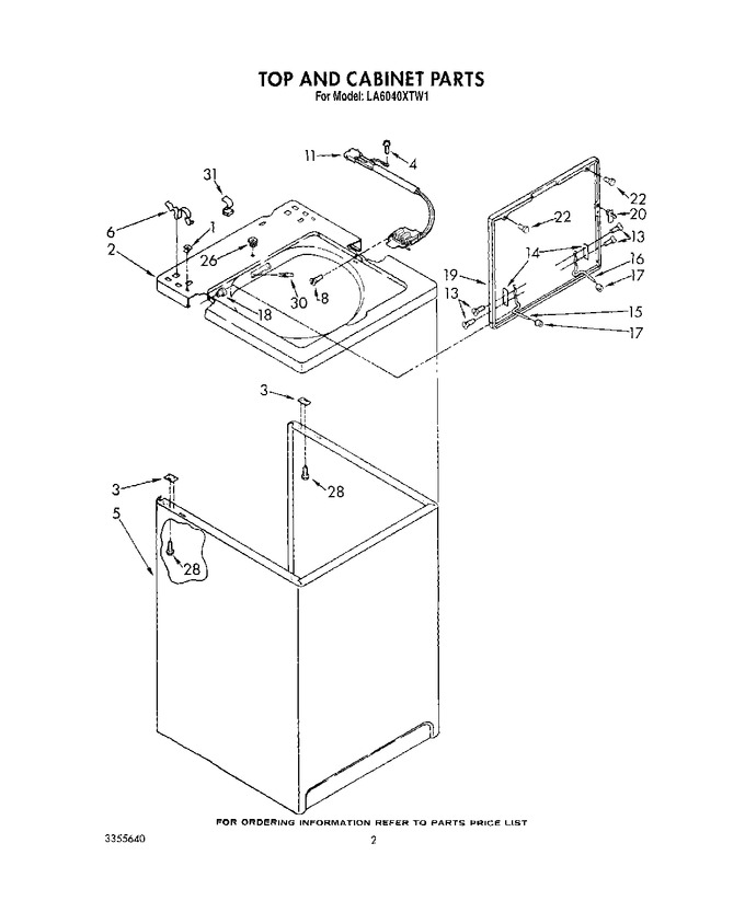 Diagram for LA6040XTN1