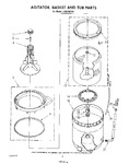 Diagram for 05 - Agitator, Basket And Tub