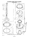 Diagram for 05 - Agitator, Basket And Tub