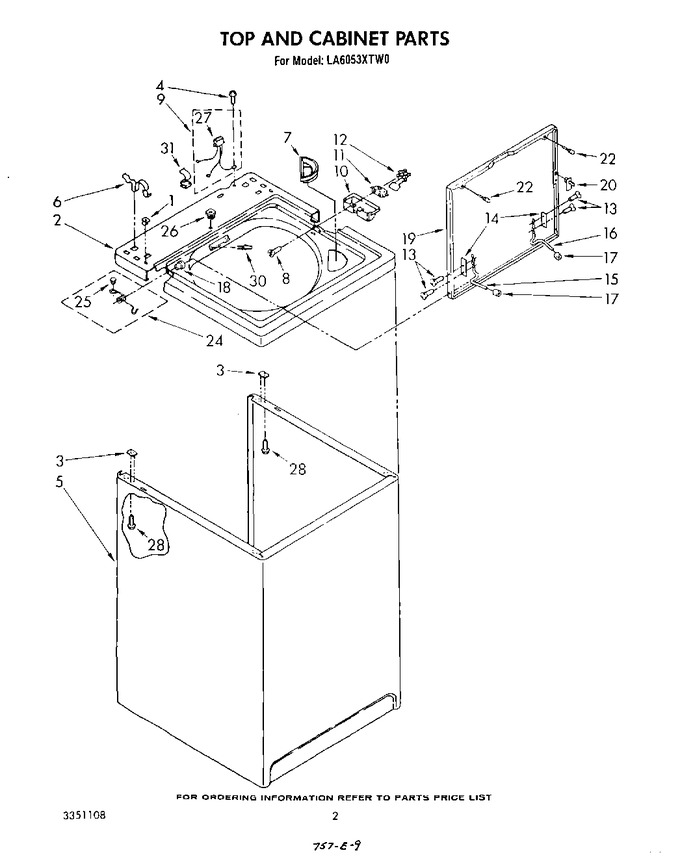 Diagram for LA6053XTF0