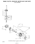 Diagram for 06 - Brake, Clutch, Gearcase, Motor And Pump