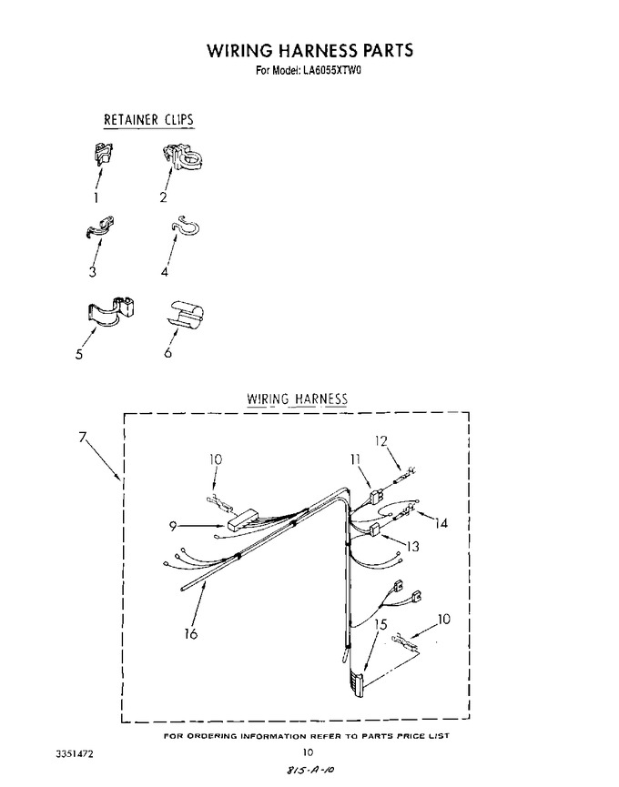 Diagram for LA6055XTF0