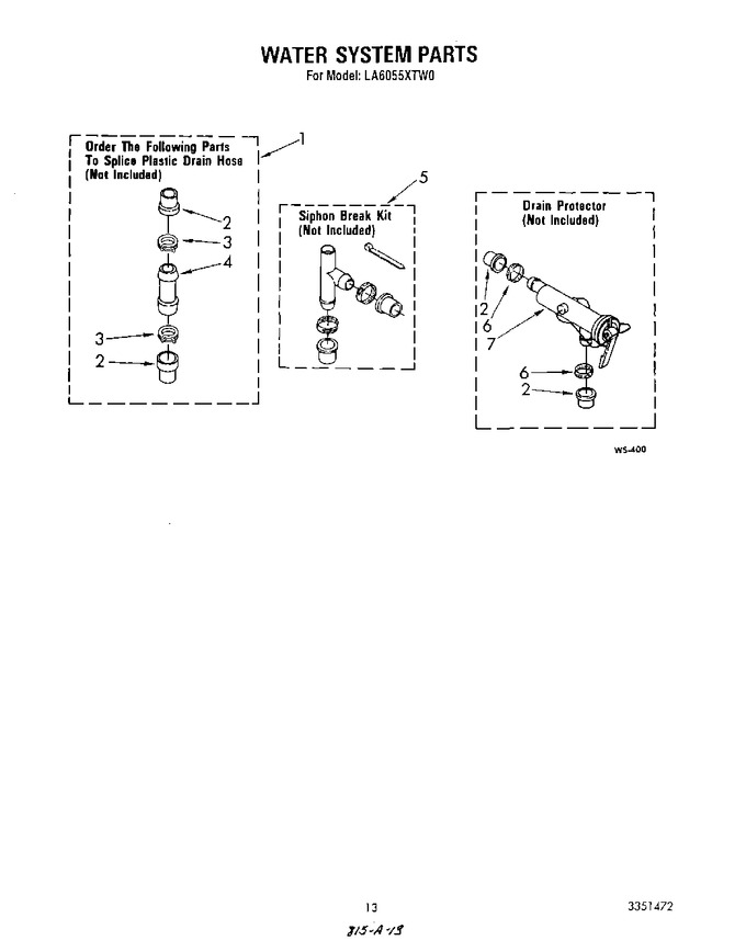 Diagram for LA6055XTF0