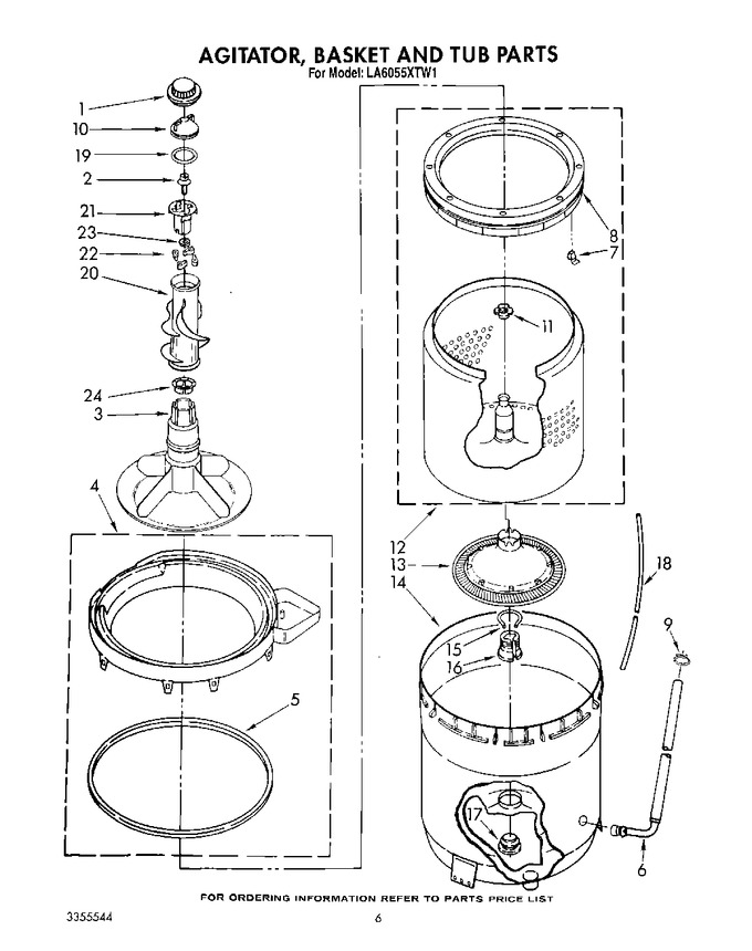 Diagram for LA6055XTG1