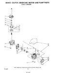 Diagram for 07 - Brake, Clutch, Gearcase, Motor And Pump