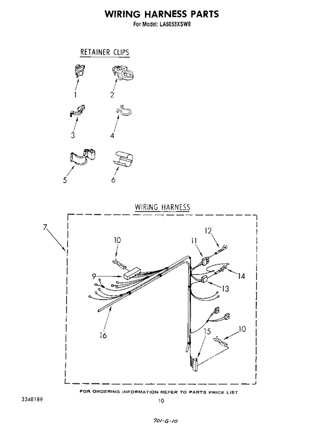 Diagram for LA6058XSW0