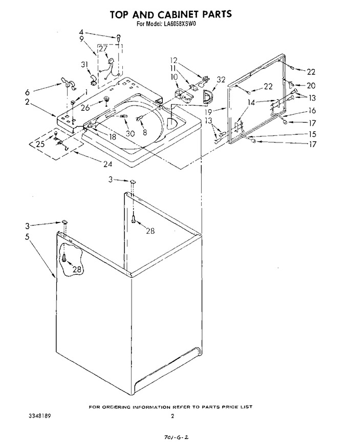 Diagram for LA6058XSW0