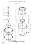 Diagram for 05 - Agitator, Basket And Tub